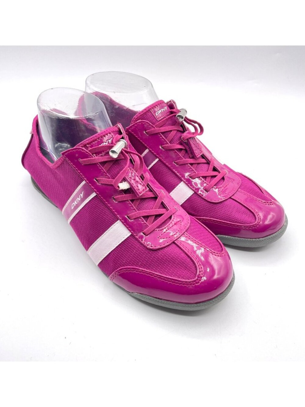 DKNY Purple Women Sneakers Size 8.5 Please Read Description